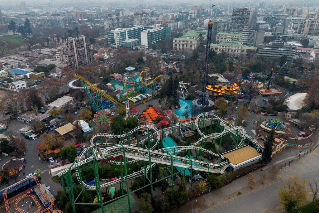 Fantasilandia en el Parque O'Higgins de Santiago