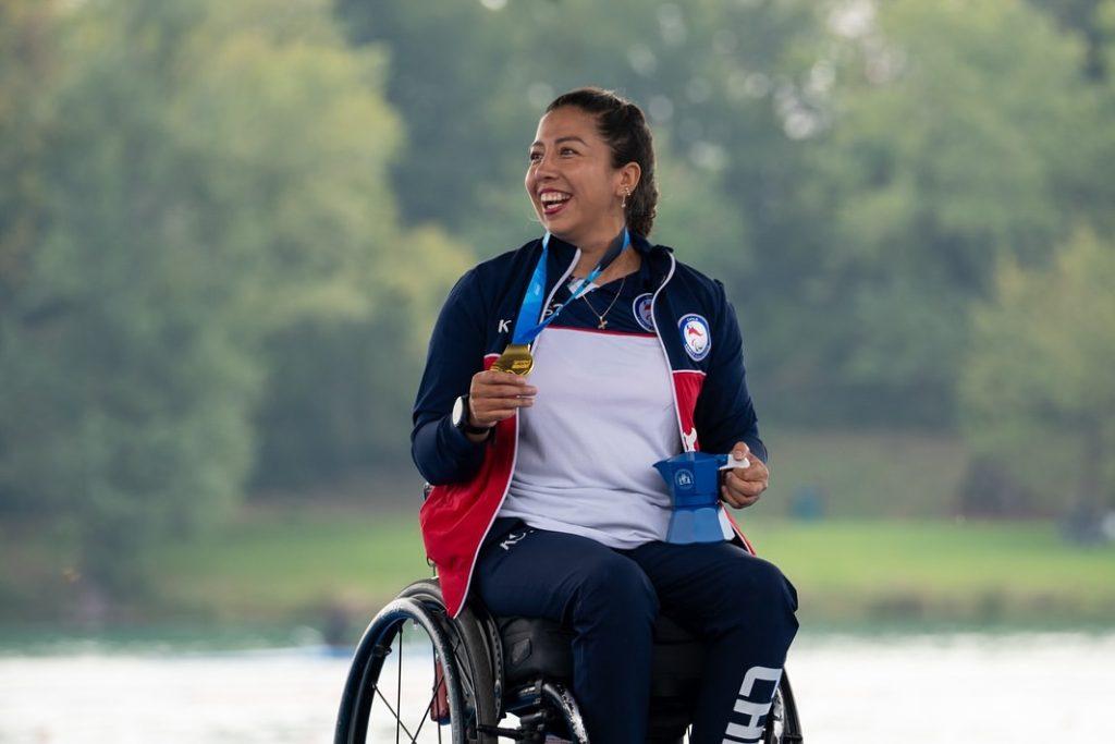 **Katherinne Wollermann, campeona paralímpica chilena y ganadora del Premio Nacional del Deporte 2025**