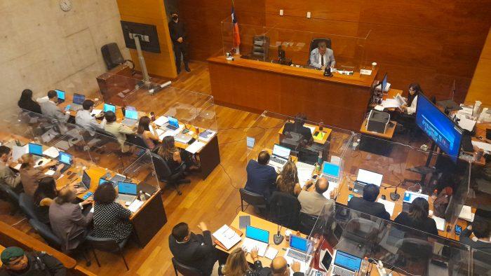 Juicio por megafraude a Fonasa mediante licencias médicas falsas, que terminó con 17 personas condenadas por la justicia en Santiago.
