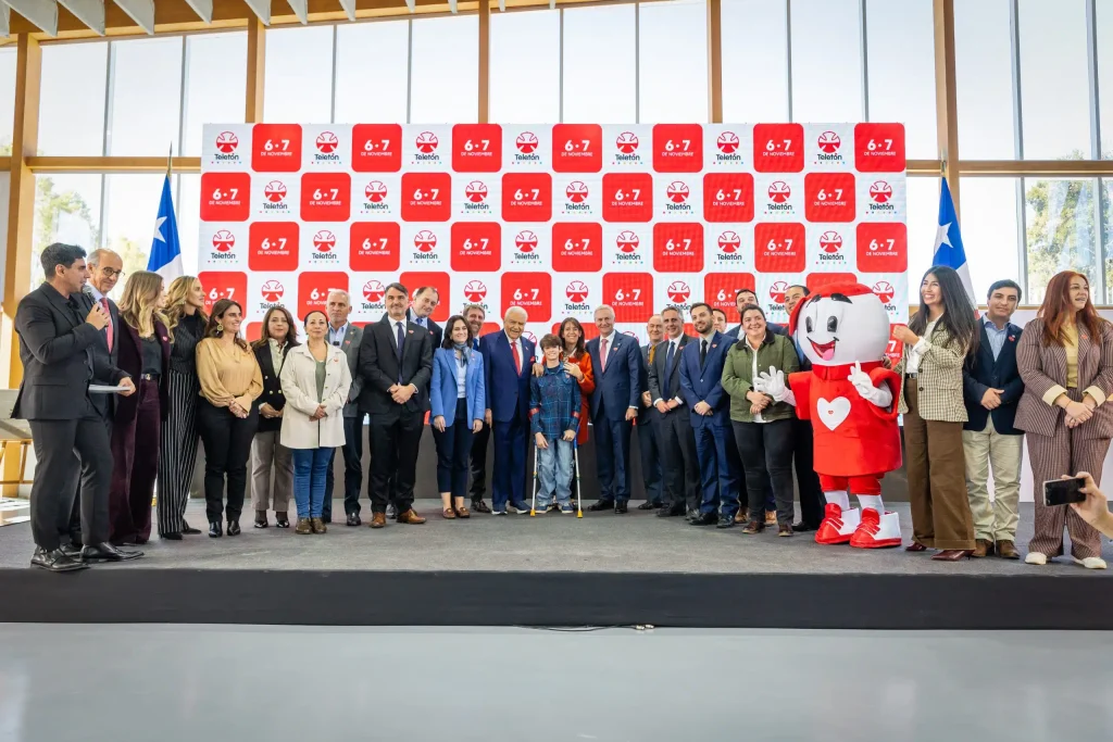 Lanzamiento de la campaña Teletón 2026 en Chile