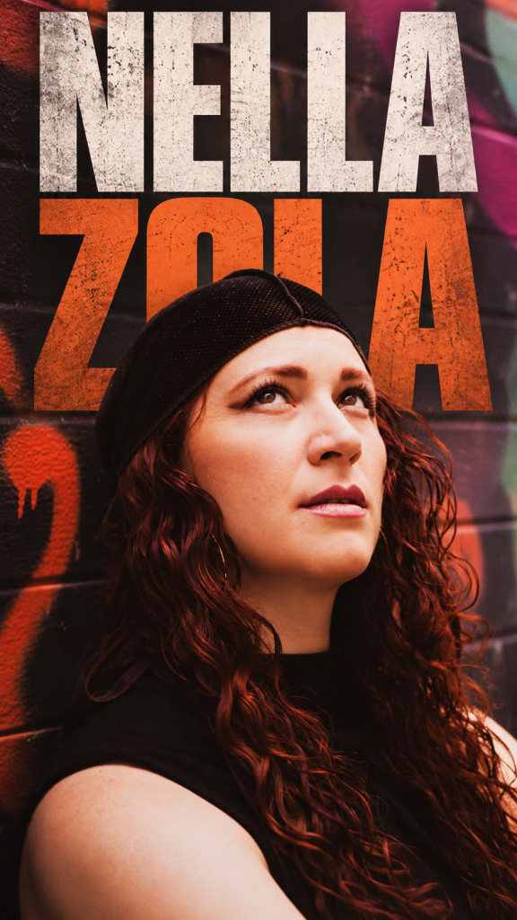 Nella Zola, cantautora chileno-italiana de música Latin Urban, Afro, House y electrónica.